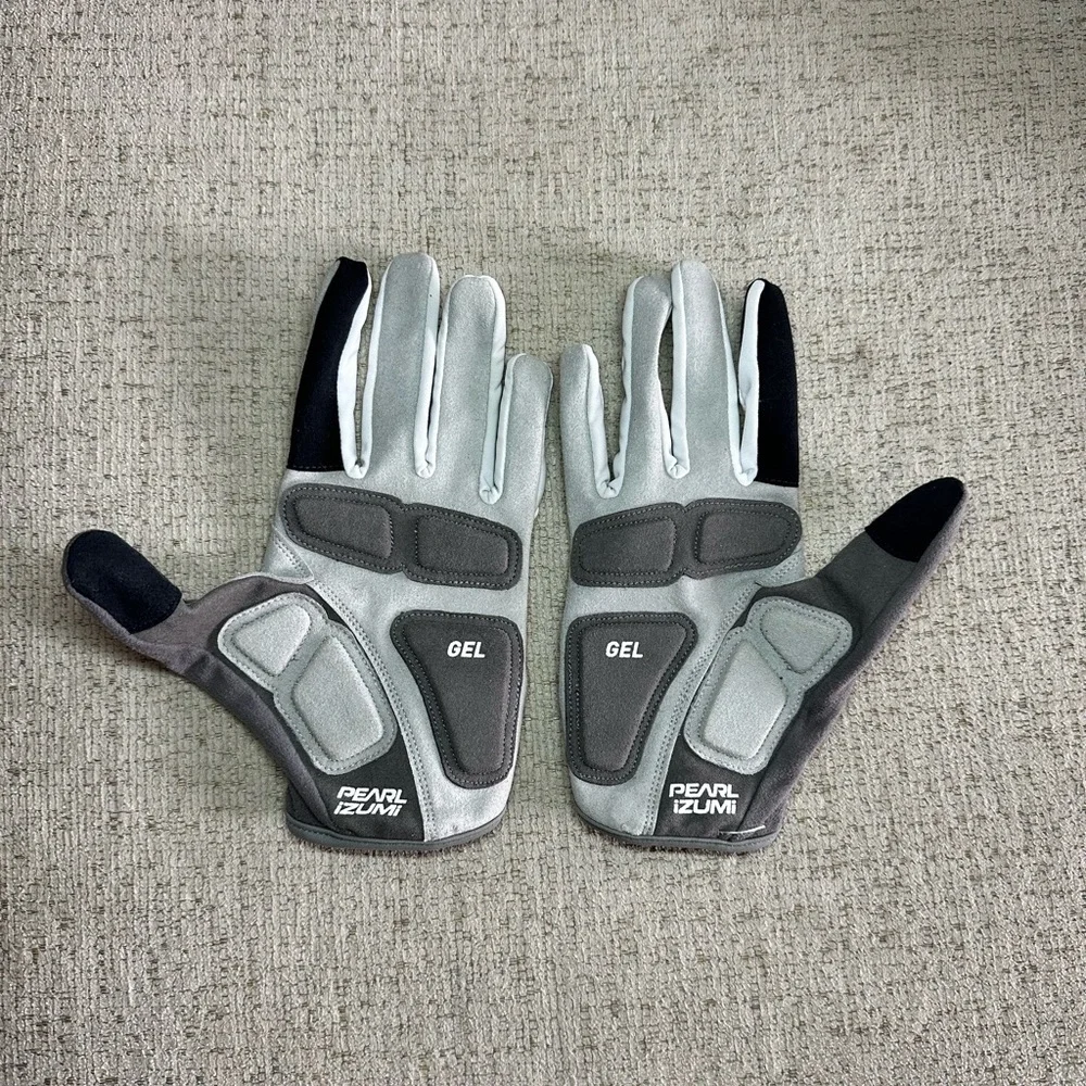Pearl Izumi Cycling Gloves - Size Medium - New MEN'S ELITE GEL FULL FINGER GLOVE - Picture 3 of 5